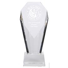 Clear Crystal Trophy Award KK110A